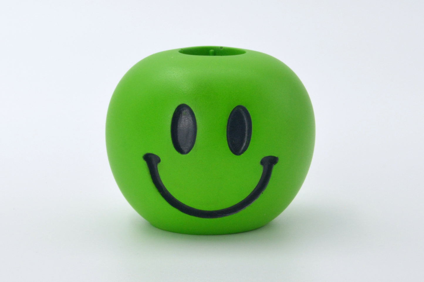 Happy Smiley Face Taper Candle Holder in Solid Block Colours