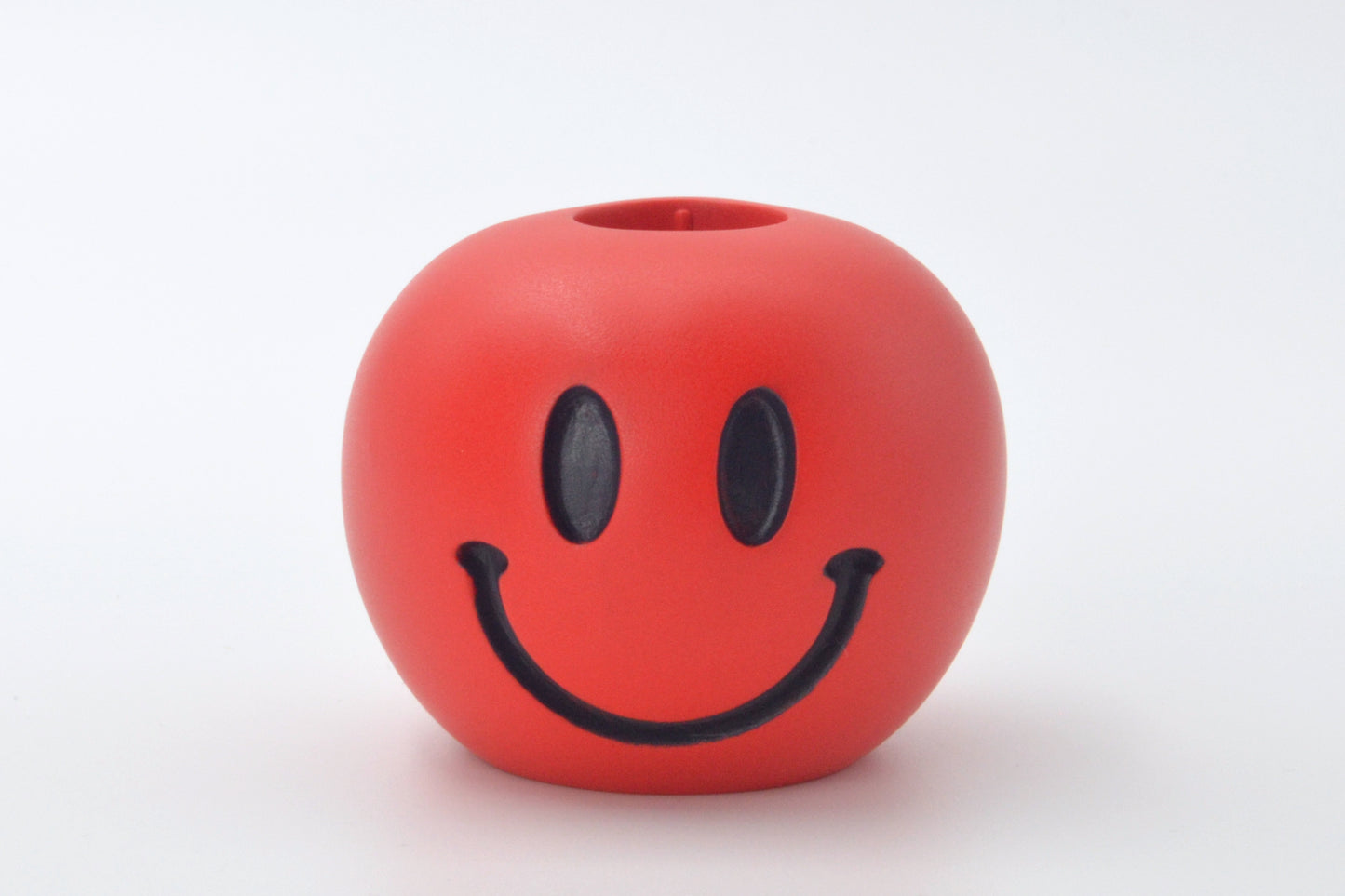 Happy Smiley Face Taper Candle Holder in Solid Block Colours